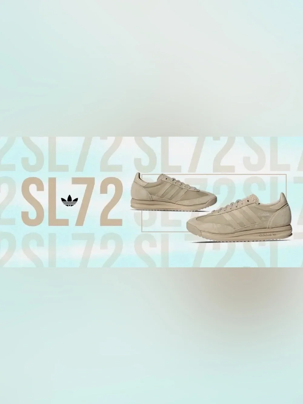 adidas SL 72 Sneakers - Beige/Tan